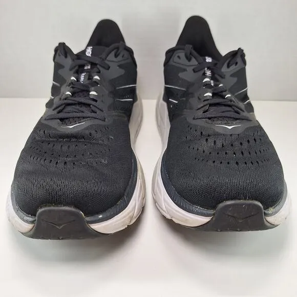 Hoka One One Arahi 5 2E Wide Black White Shoes 1115011 BWHT Men's Size 9.5 2E