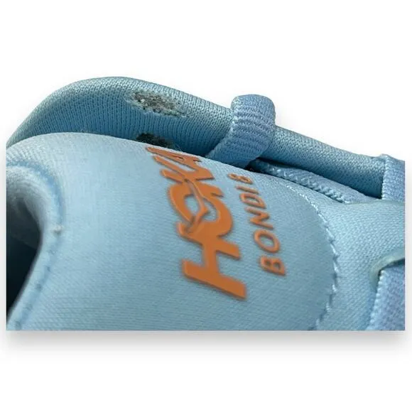 HOKA One One Bondi 8 Womens 8 WIDE Running Shoes Summer Song Country Air