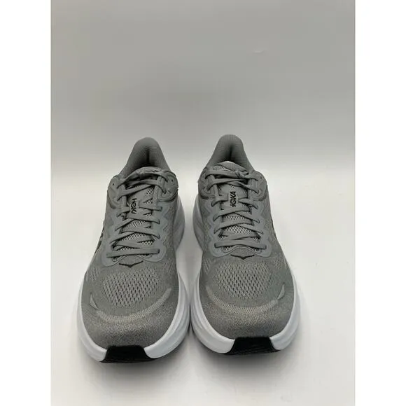 Hoka One One BONDI 9 Men's NEW Running Shoes Gray US Size 11.5 EXTRA WIDE (GCTC)