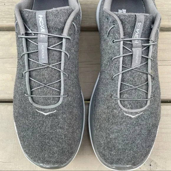 Hoka One One Hupana Flow Wool gray shoes