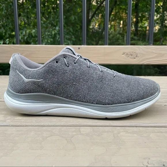 Hoka One One Hupana Flow Wool gray shoes