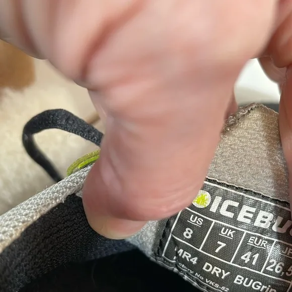 Icebug Running Hiking Shoes Size 8 MR4 Dry Bugrip