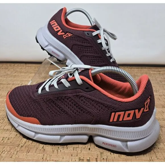 Inov-8 TrailFly Ultra G 280 Shoes Womens 10 Mens 8.5 Red Athletic Hiking Sneaker