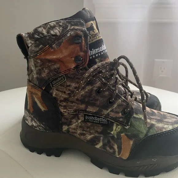 Irish Setter Camo Waterproof Boots