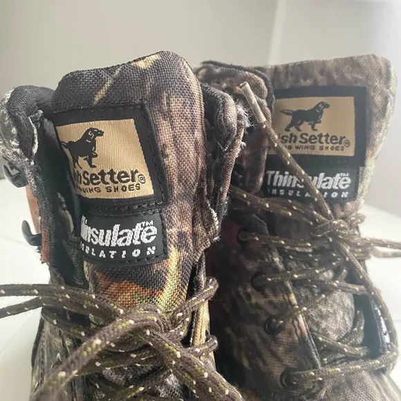 Irish Setter Camo Waterproof Boots