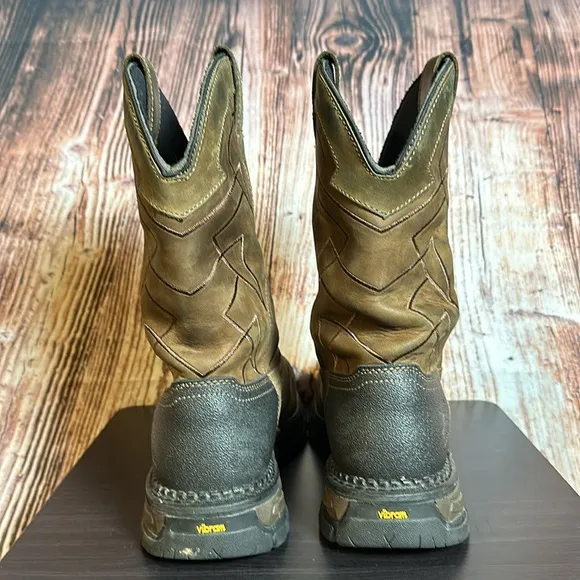 Irish Setter Two Harbors Waterproof Leather Boots Mens Sz 10.5D