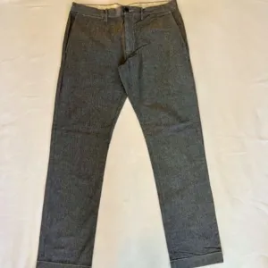 J Crew 31 x 28.5 Original 484 Slim Chambray Pants Original Fit​​​​​​​​​​…​