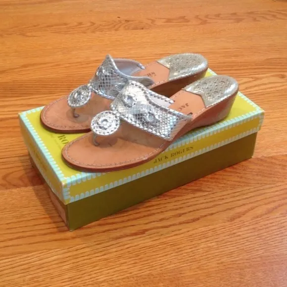 Jack Rogers Navajo Exotics Sardinia Midwedge