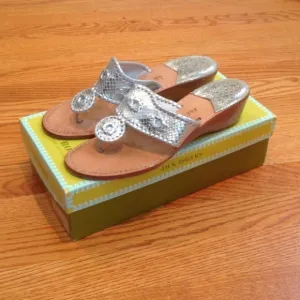 Jack Rogers Navajo Exotics Sardinia Midwedge
