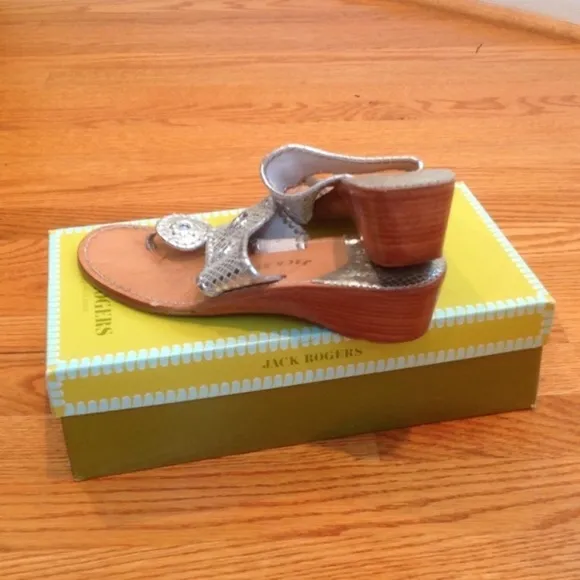 Jack Rogers Navajo Exotics Sardinia Midwedge