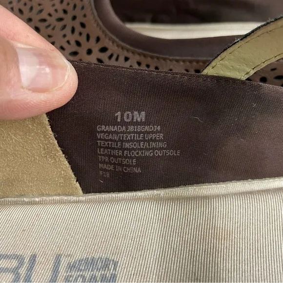 JBU by Jambu Mary Janes Brown size 10M. Granada Vegan, walking, all day wear
