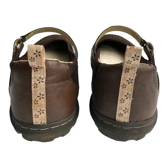 JBU by Jambu Mary Janes Brown size 10M. Granada Vegan, walking, all day wear