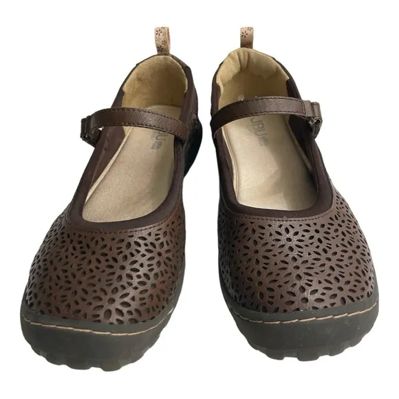JBU by Jambu Mary Janes Brown size 10M. Granada Vegan, walking, all day wear