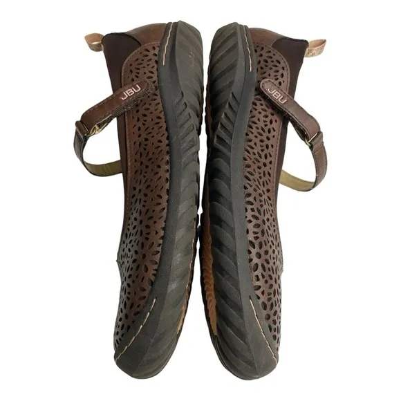 JBU by Jambu Mary Janes Brown size 10M. Granada Vegan, walking, all day wear