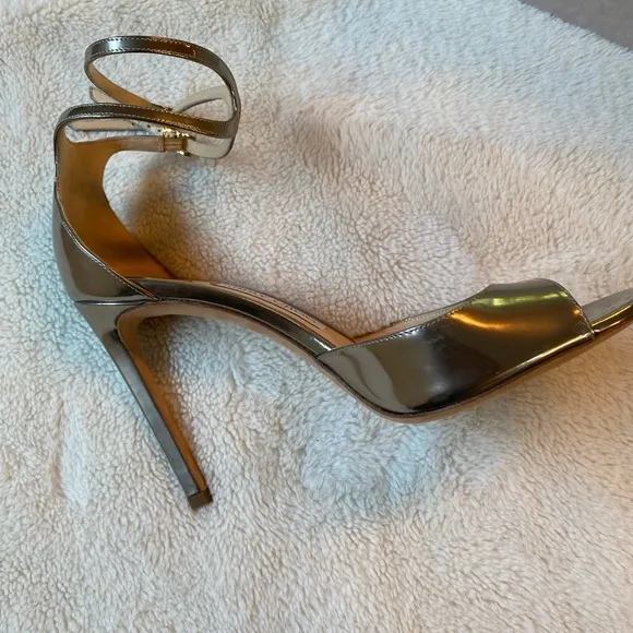 Jimmy choo vinyl heels Sandals women  Size 8.539