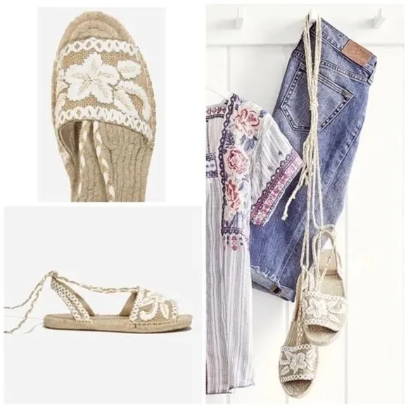 Johnny Was X Antik Batik Tori Sandals Espadrilles