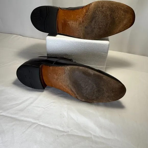 Johnson and Murphy Black  24-4971 Mens 10.5