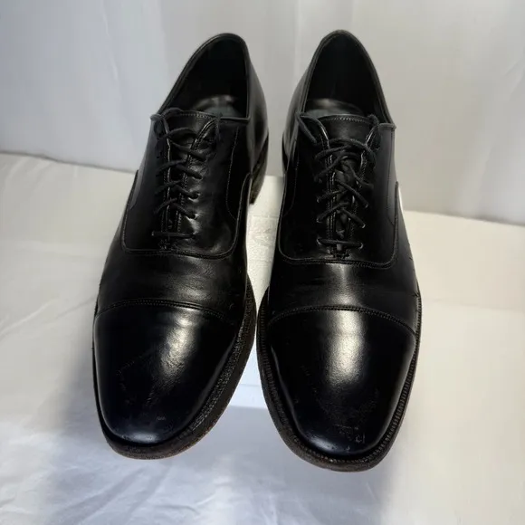 Johnson and Murphy Black  24-4971 Mens 10.5