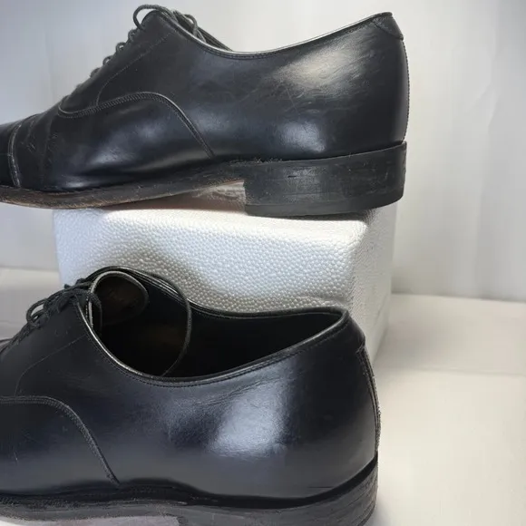 Johnson and Murphy Black  24-4971 Mens 10.5