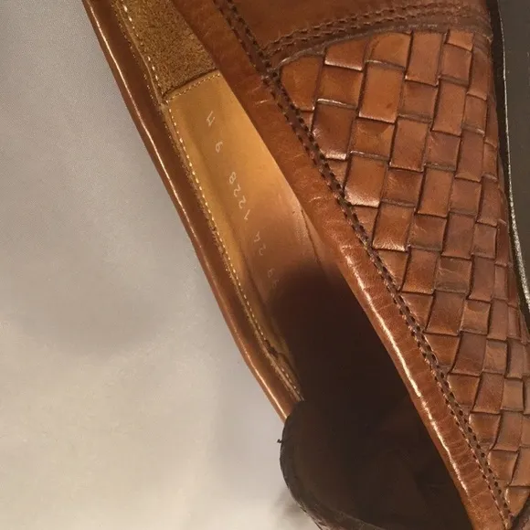 Johnston &amp; MURPHY DOMANI MEN SHOES MADE IN ITALY SIZE 9 M