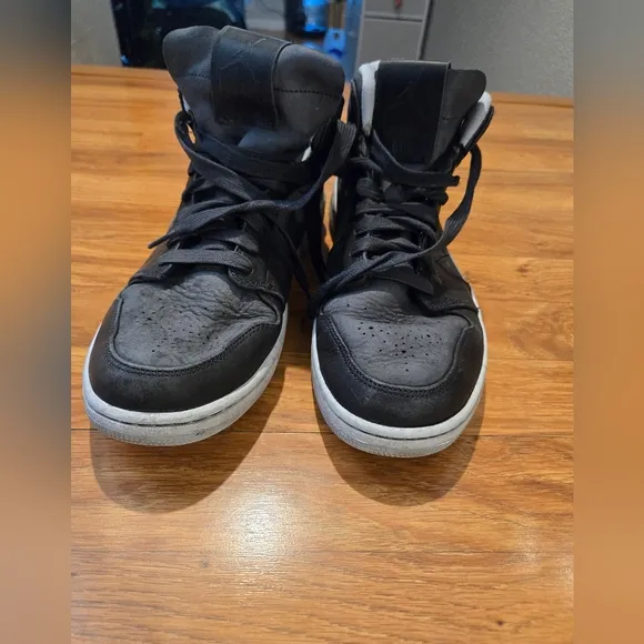 Jordan 1 Mid Nouveau Anti Gravity Black Men Size 12 Shoes
