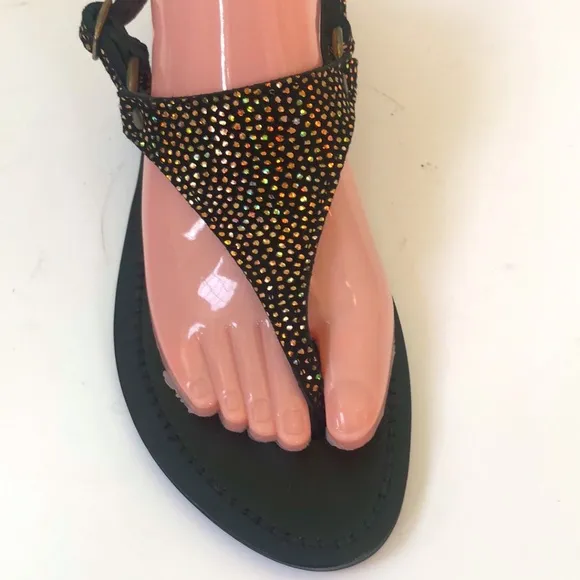 K. Jacques Sparkled Sandals