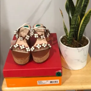 Kate spade floral sandals