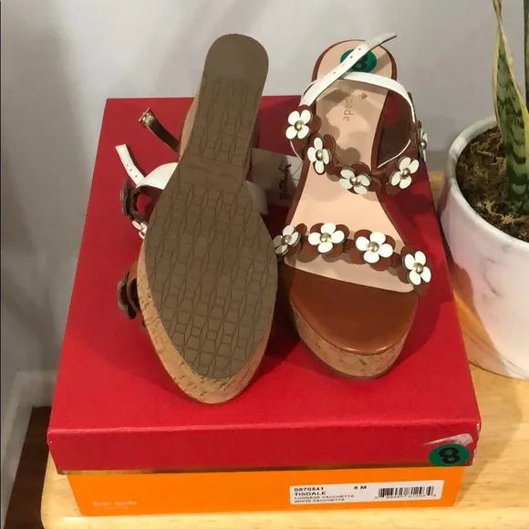 Kate spade floral sandals