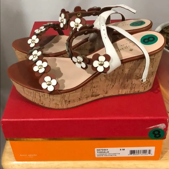 Kate spade floral sandals