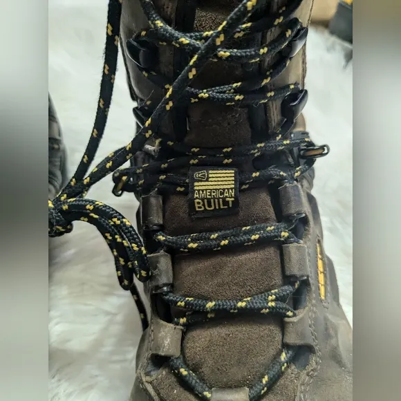 Keen Dover 8” 600g Waterproof Utility Boots 1024222EE Mens Size 8.5 EE WIDE