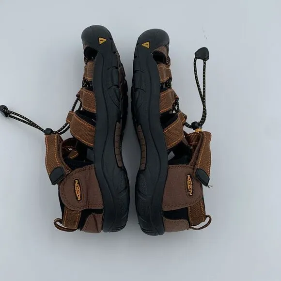 Keen Newport brown strap water hiking shoes mens size 6/38