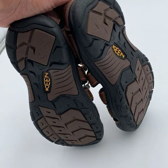 Keen Newport brown strap water hiking shoes mens size 6/38