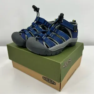 Keen Newport H2 Blue and Gray Closed Toe Sandals Toddler Size 8
