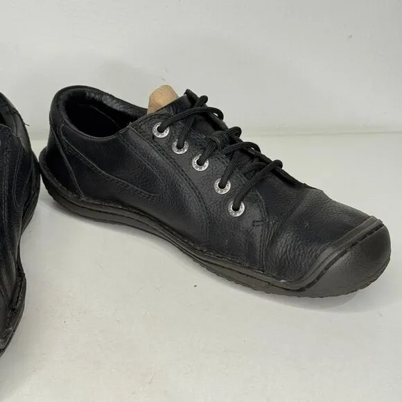 Keen Shoes Mens Size 8 Black Denver Oxford Sneaker Lace Ups Hiking Comfort