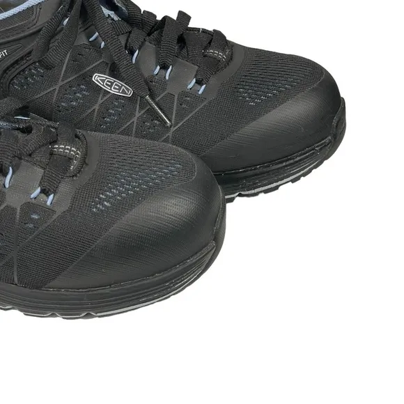 Keen Utility Anatomical Footbed Womens Konnect Fit Black Lace Up Sneaker Sz 7.5W