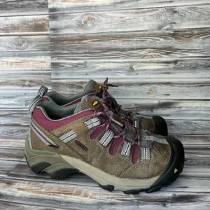 KEEN UTILITY DETROIT  WOMEN'S LOWWATERPROOF STEEL SAFETY TOE HIKER WORK BOOTS