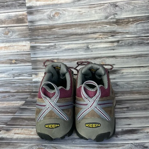 KEEN UTILITY DETROIT  WOMEN'S LOWWATERPROOF STEEL SAFETY TOE HIKER WORK BOOTS