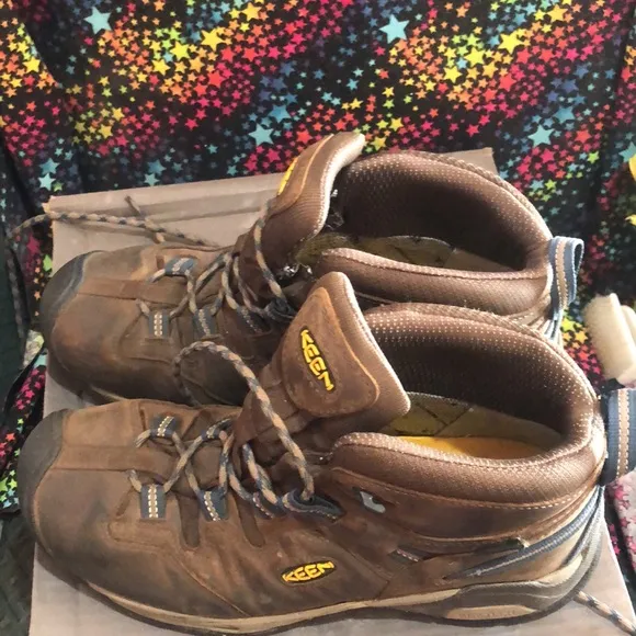 KEEN Utility Men's Detroit XT Mid Height Steel Toe Waterproof Work Boots 🥾