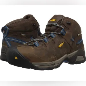 KEEN Utility Men's Detroit XT Mid Height Steel Toe Waterproof Work Boots 🥾