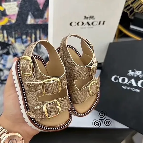 Kids Coach Sandals