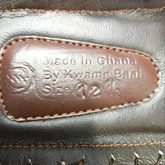 Kwame Baah sandals