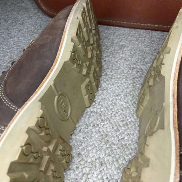 L. L. Bean leather plain toe shoes