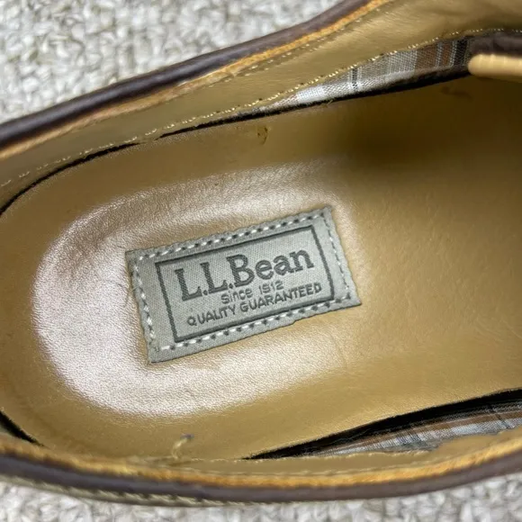 L. L. Bean leather plain toe shoes