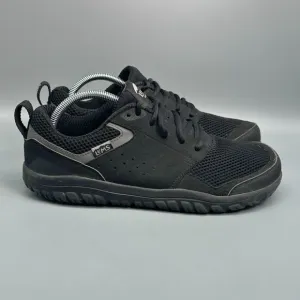 Lems Primal Zen Men's 9.5 Black Athletic Shoes Lace Up Low Top Running Sneakers