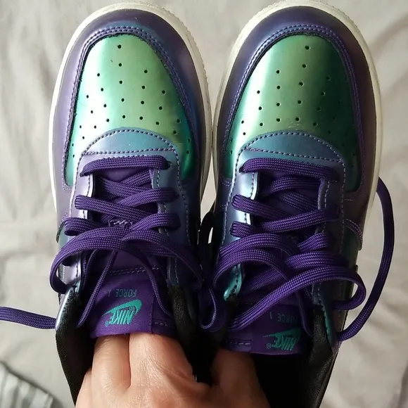 Limited  edition Nike Force 1 shoes for kids size 3Y