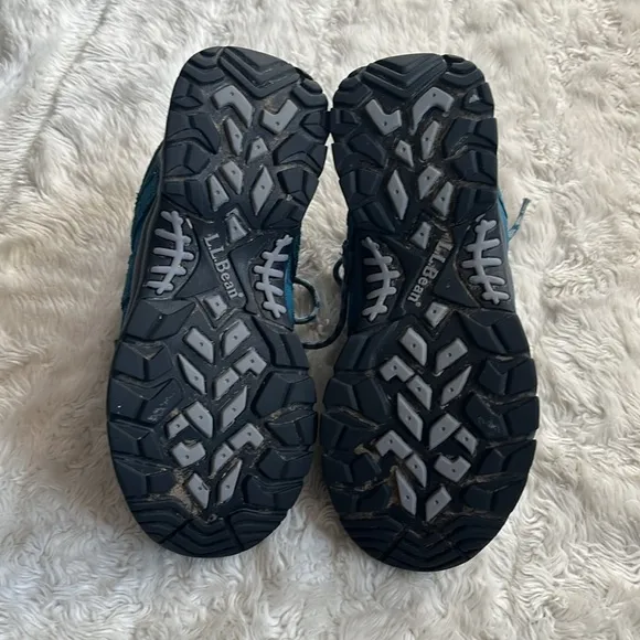 L.L. Bean Kids Blue Hiking Shoes Size 5 Hiking Boots