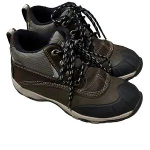 LL Bean Storm Chaser TEK 2.5 Winter Ankle Rain Boots Waterproof Brown Size 7