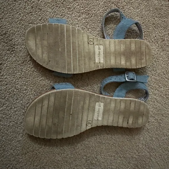 Lot of Youth Girls Size 2 Sandals EUC