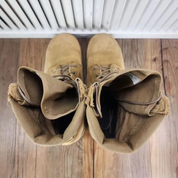McRae Footwear Mens Sz 6.5W Wide Military Combat Boots Hot Weather Desert Vibram