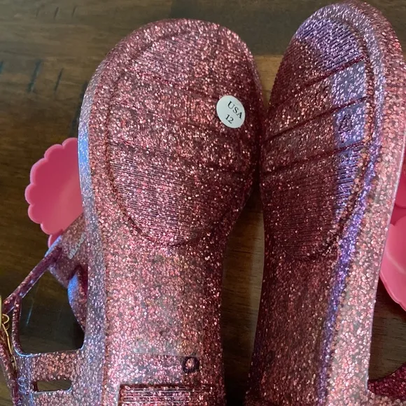 Mel By Melissa Glitter Sandals